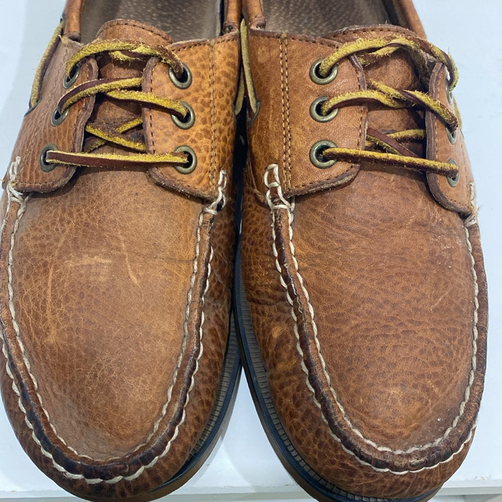 Polo Ralph Lauren
Bienne Tumbled Leather Boat Shoes |Size 8D - Picture 8 of 14